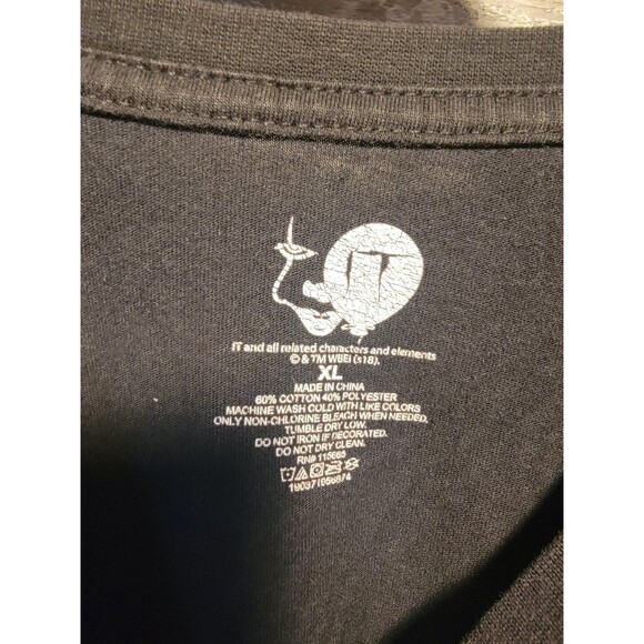 IT Movie Graphic T Shirt You’ll Float Too Pennywise Clown Horror Official Men Xl - Picture 4 of 5